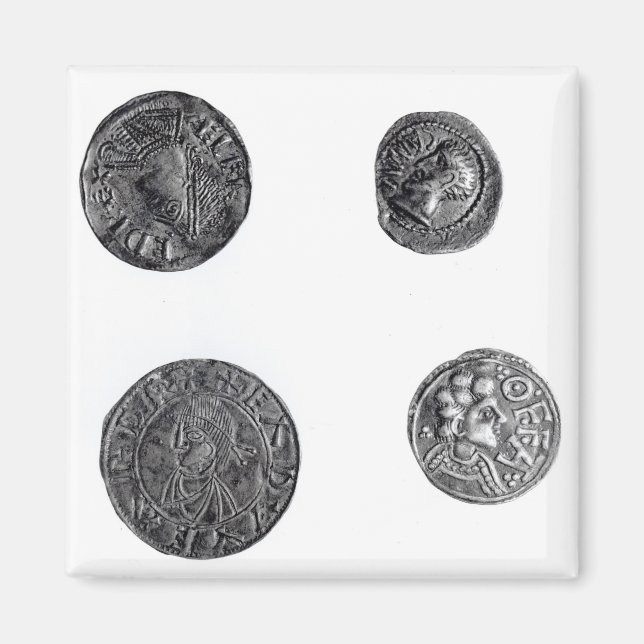 Coins of Cunobelinus or Cymbeline Magnet (Front)