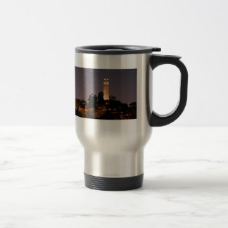 Coit Tower at Night Travel Mug