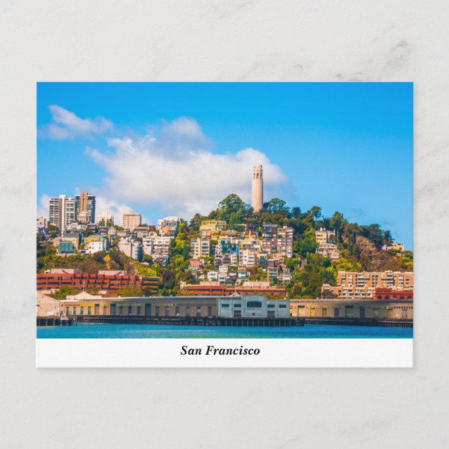 Coit Tower Postcard (Front)