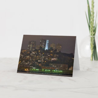 Coit  Tower San Francisco Card