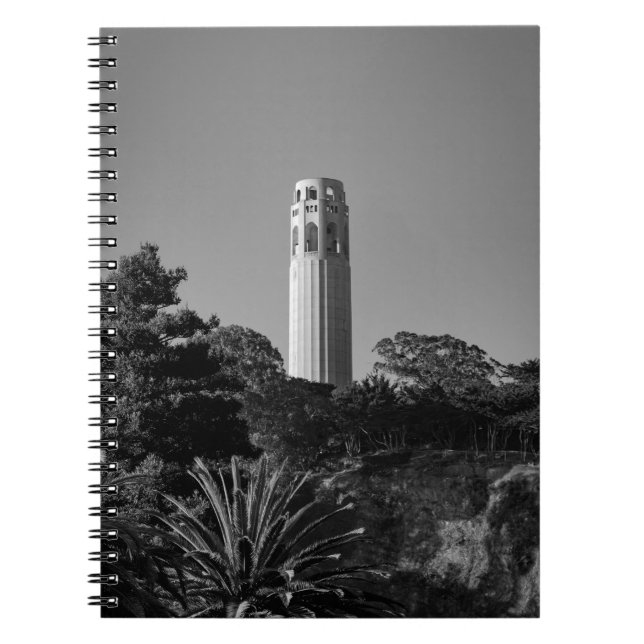 Coit Tower, San Francisco - City Photography Notebook (Front)