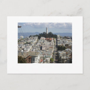 Coit Tower Scenic Picture Postcard