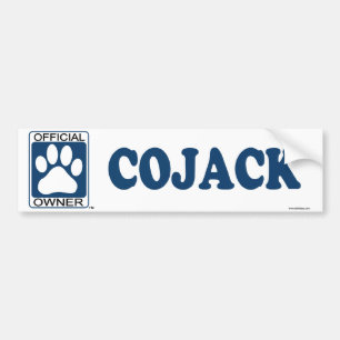 Cojack Blue Bumper Sticker