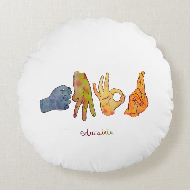 COJÍN AMOR ROUND CUSHION (Front)