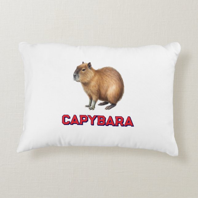 Cojin capybara decorative cushion (Back)