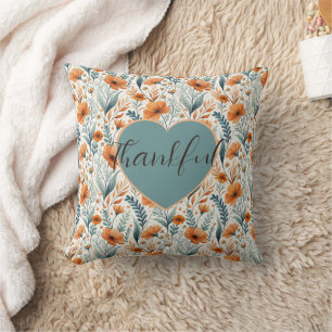 Cojín Decorativo Custom Wildflower Botanical Boho Cushion