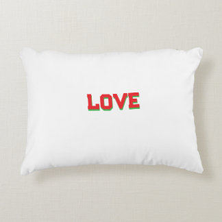 Cojín Estilo Moderno Vivamos El Amor Hogar" Decorative Cushion