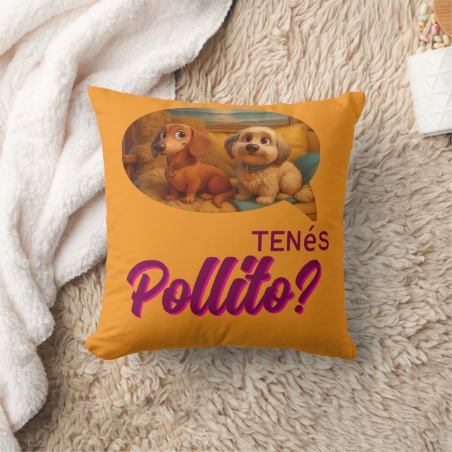 Cojín Perritas Simanas Aventureras Cushion (Blanket)