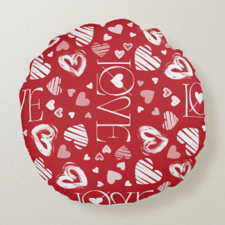 Cojín RED LOVE Round Cushion