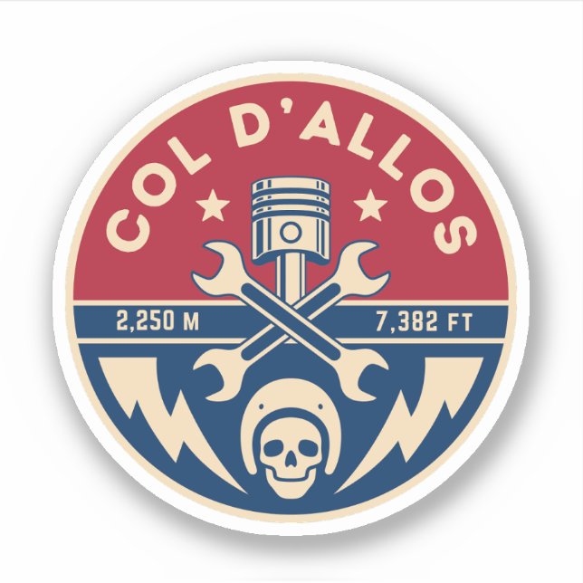 Col d'Allos, french Alpes motobike tour (Front)