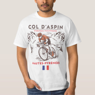 Col d'Aspin Cycling T-Shirt | Pyrenees Mountains 