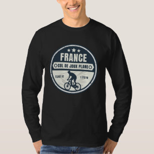 Col de Joux Plane french Alpes bicycle tour T-Shirt