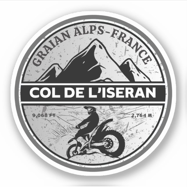  Col de l’Iseran french Alpes motobike tour (Front)
