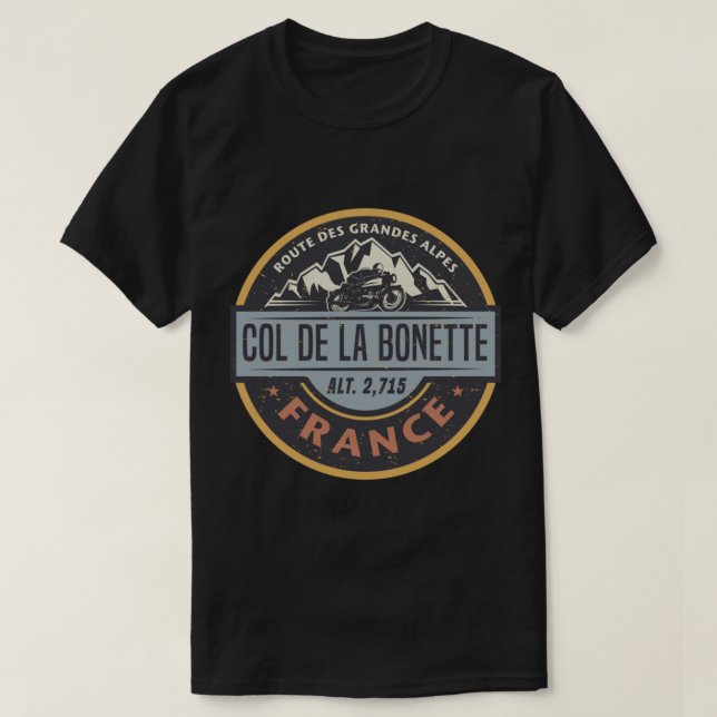 Col de la Bonette, France Classic T-Shirt (Design Front)