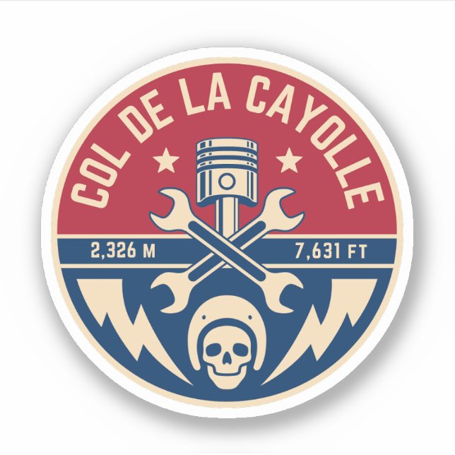  Col de la Cayolle french Alpes motobike tour (Front)