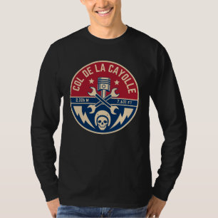 Col de la Cayolle french Alpes motobike tour T-Shirt