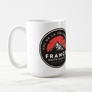 col de la colombiere,french alpes coffee mug