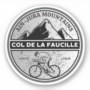 Col de la Faucille french Alpes bicycle tour
