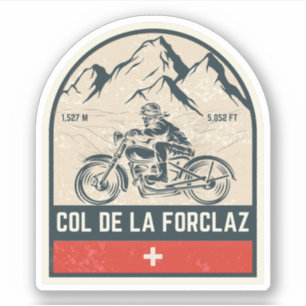 Col de la Forclaz swiss–alps motorcycle tour