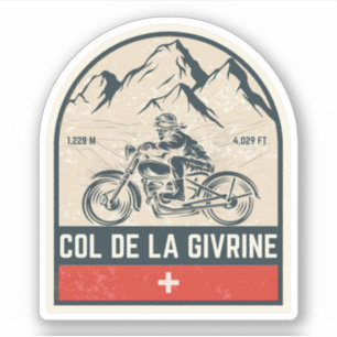 Col de la Givrine swiss–alps motorcycle tour
