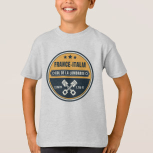 Col de la Lombarde french Alpes motobike gifts T-Shirt