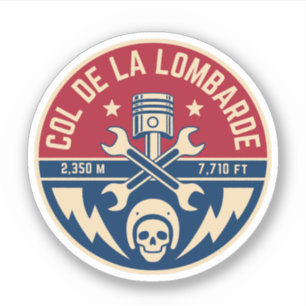 Col de la Lombarde french Alpes motobike tour