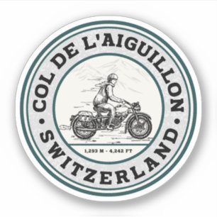 Col de l'Aiguillon swiss–alps motorcycle tour