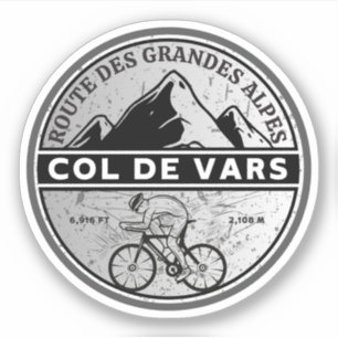 Col de Vars french Alpes bicycle tour