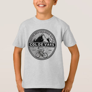 Col de Vars french Alpes bicycle tour T-Shirt