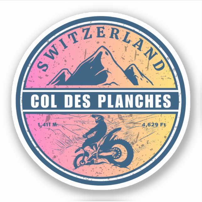 Col des Planches swiss–alps motorcycle tour (Front)