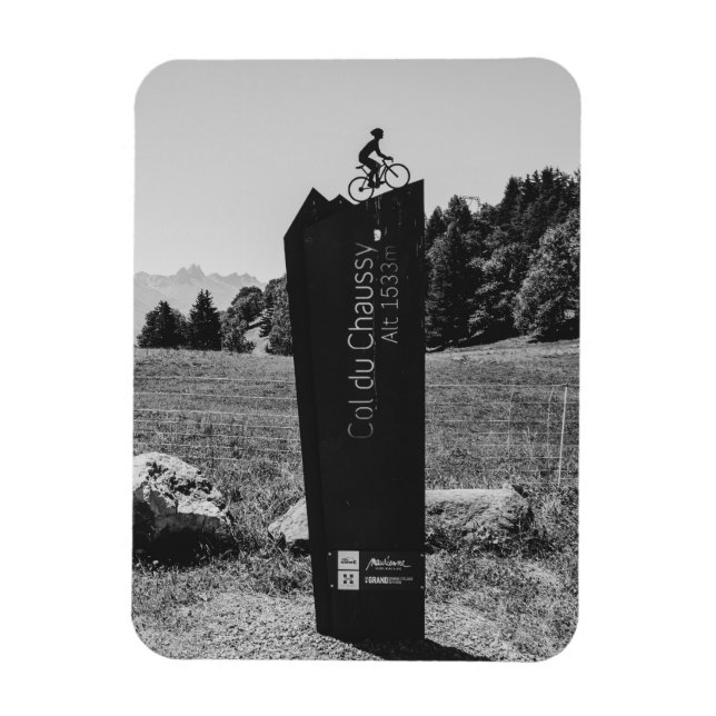 Col du Chaussy, Montvernier, France Magnet (Vertical)