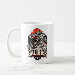 Col du Galibier Road Bike Mug – Cycling Alpine Pas