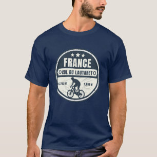Col du Lautaret french Alpes bicycle tour  T-Shirt