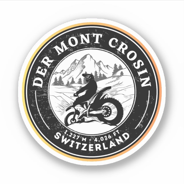 Col du Mont Crosin swiss–alps motorcycle tour (Front)