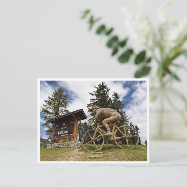 Col du Télégraphe, Valloire, France Postcard (Standing Front)