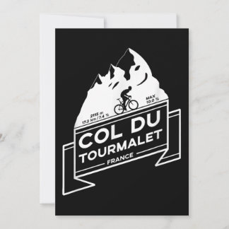 Col Du Tourmalet Road Cycling Card