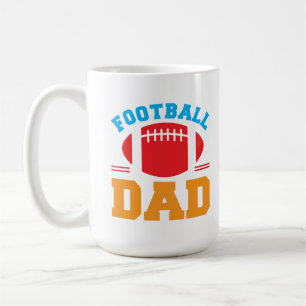 Col Football sports Dad word art Coffee Mug