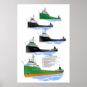 Col. James M. Schoonmaker museum ship history Poster