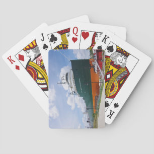 Col. James M Schoonmaker playing cards