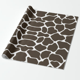 Cola Safari Giraffe Wrapping Paper