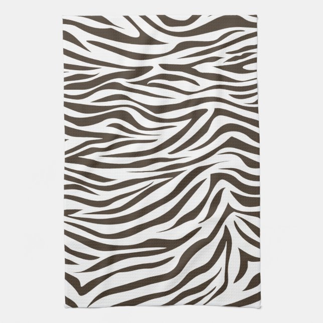 Cola Safari Zebra Tea Towel (Vertical)