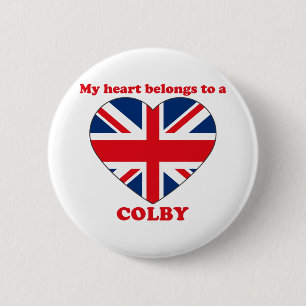 Colby 6 Cm Round Badge