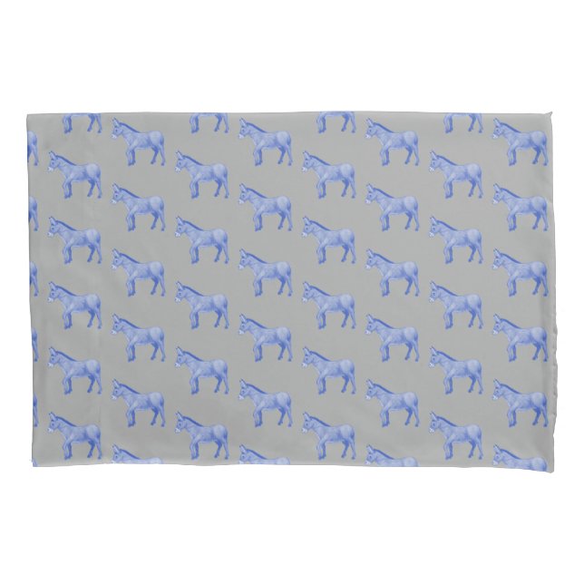 Colby College Mules Pillowcase (Front)