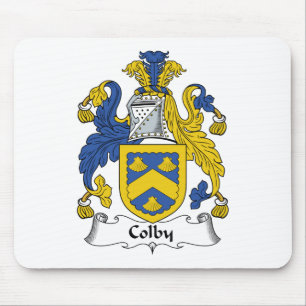 Colby Family Crest Mouse Mat