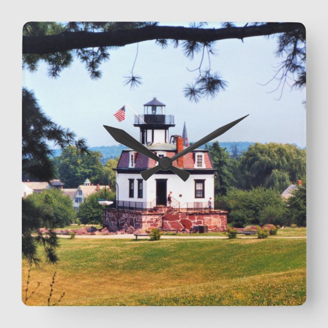 Colchester Reef Lighthouse, Vermont Wall Clock (Front)