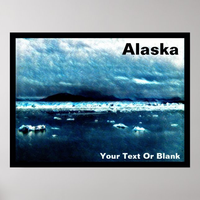 Cold Blue Sea Poster (Front)