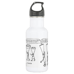 Cold Brass 532 Ml Water Bottle