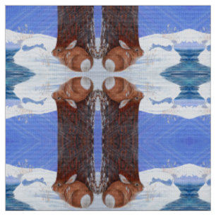 Cold Bunny ~ BRRR! Fabric