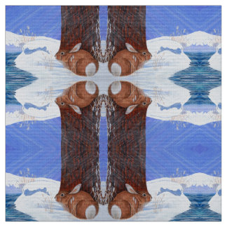 Cold Bunny ~ BRRR! Fabric