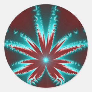 Cold Burn Fractal Sticker